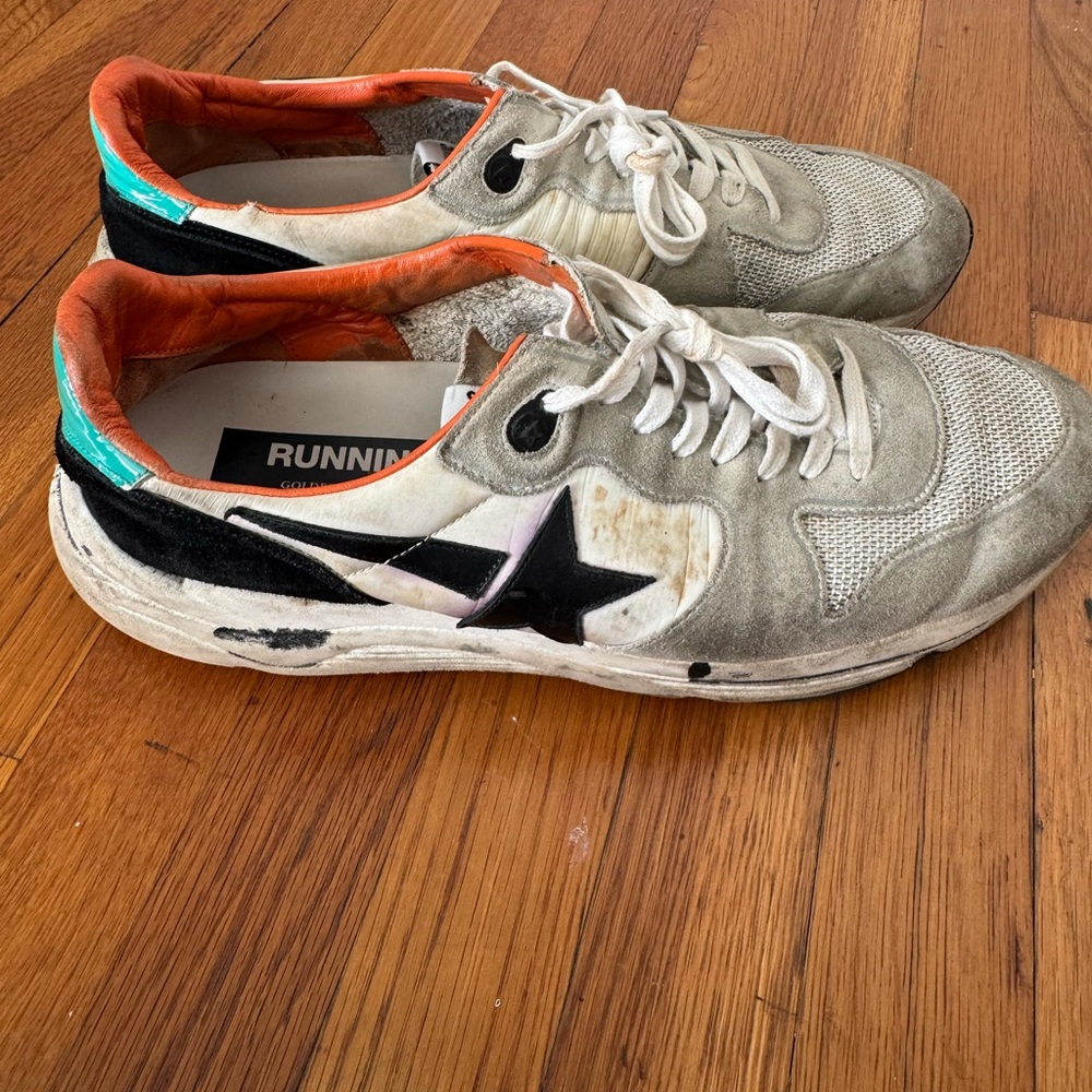 Men's GOLDEN GOOSE Running Sole Sneaker - Picture 2 of 10